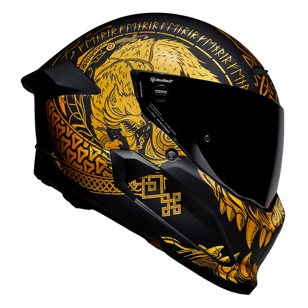 Ruroc Atlas 4.0 Carbon Helmet - Fenrir - My Superbike Store