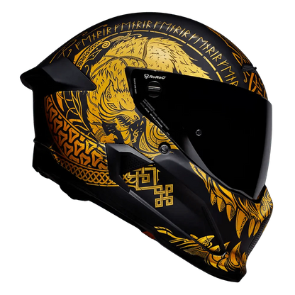 Ruroc Atlas 4.0 Carbon Helmet - Fenrir - My Superbike Store