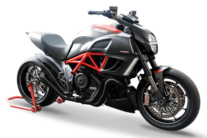 HP Corse Dual Hydroform Slip-On Exhaust for Ducati Diavel 1260 - My Superbike Store