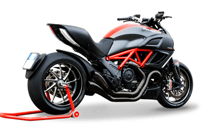 HP Corse Dual Hydroform Race Slip-On Exhaust for Ducati Diavel 1260 - My Superbike Store