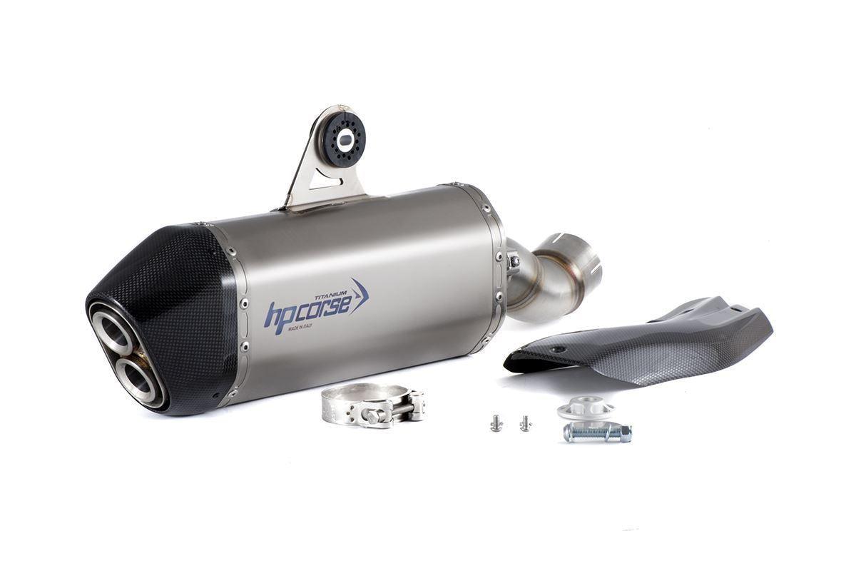 HP Corse SPS Carbon Short Slip-On Exhaust for BMW R 1250 GS - My Superbike Store