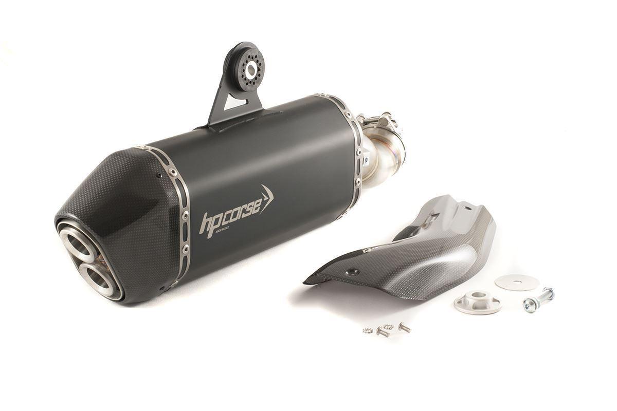 HP Corse SPS Carbon Short Slip-On Exhaust for BMW R 1250 GS - My Superbike Store