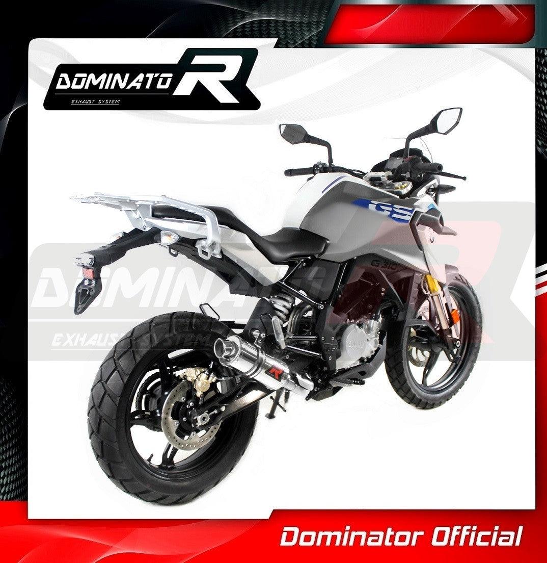 Dominator GP1 Slip-On Exhaust for BMW G 310 GS 2016-22 - My Superbike Store