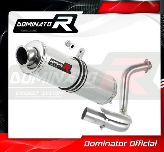 Dominator Round Slip-On Exhaust for BMW G 310 GS 2016-22 - My Superbike Store