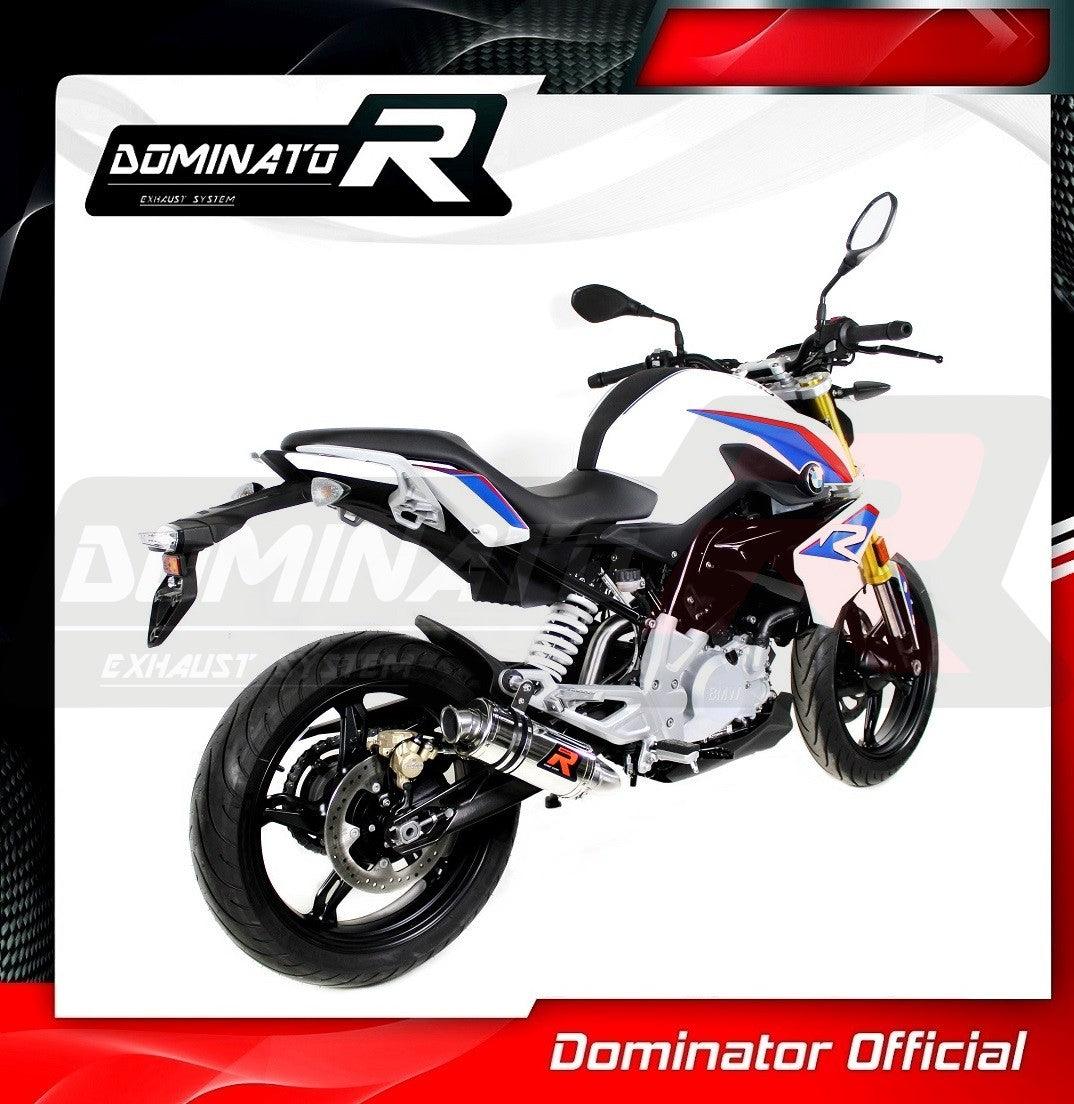 Dominator GP1 Slip-On Exhaust for BMW G 310 R 2016-22 - My Superbike Store