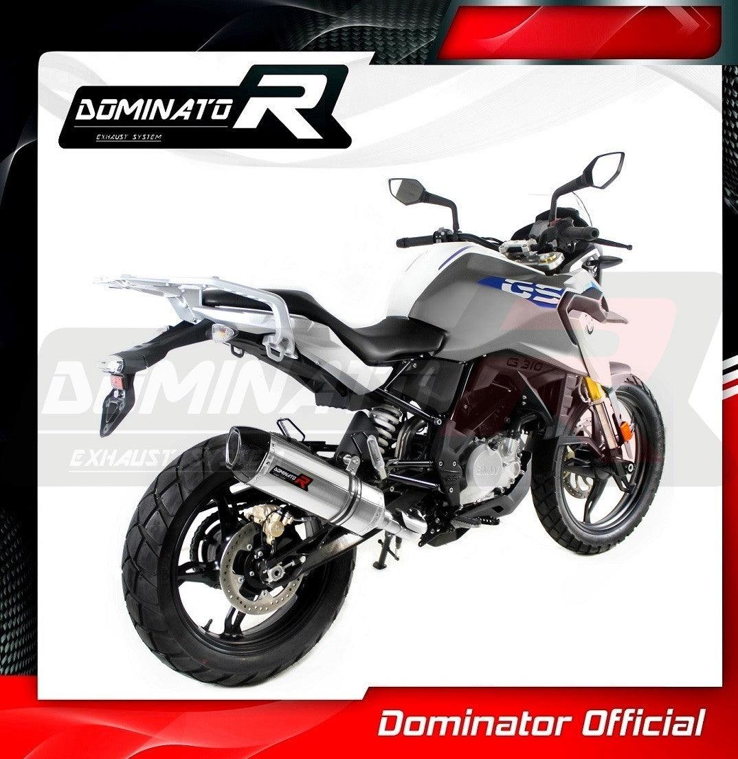 Dominator HP1 Slip-On Exhaust for BMW G 310 GS 2016-22 - My Superbike Store