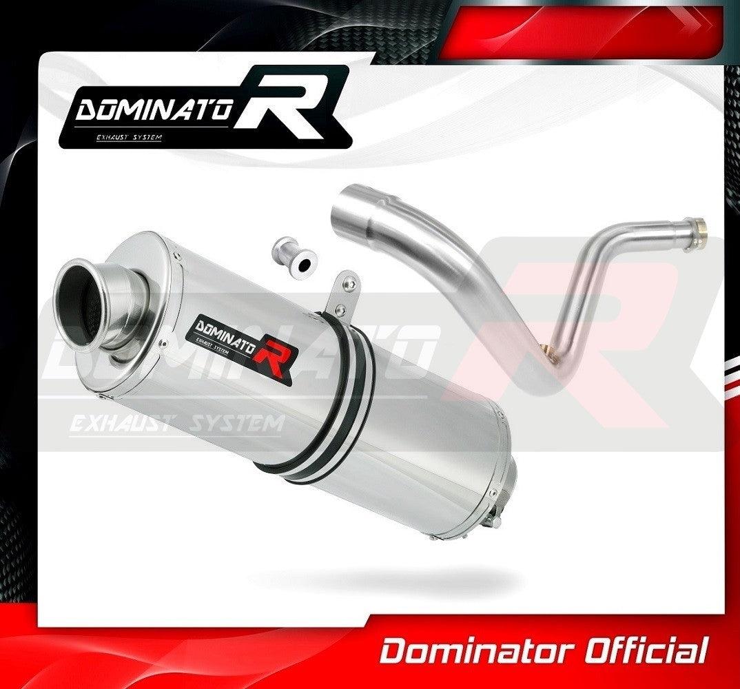 Dominator Oval Slip-On Exhaust for BMW G 310 R 2016-22 - My Superbike Store