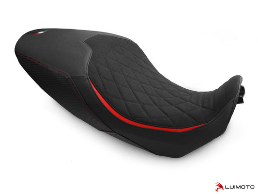 Luimoto Diamond Sport Rider Seat Cover for Lowered Seat for Ducati Diavel 1260 19-20 - My Superbike Store