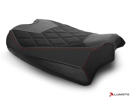 Luimoto Diamond Grezzo Rider Seat Cover for Ducati Streetfighter V4 - My Superbike Store