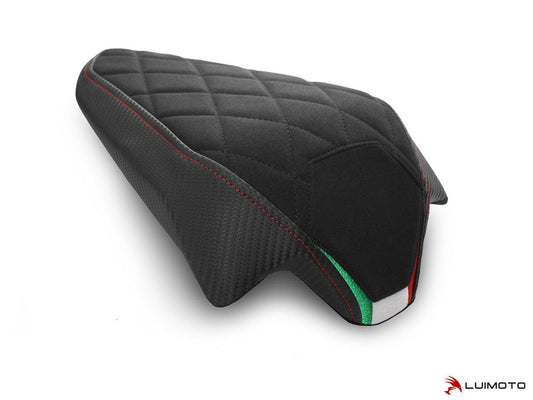 Luimoto Diamond Grezzo Passenger Seat Cover for Ducati Streetfighter V4 - My Superbike Store