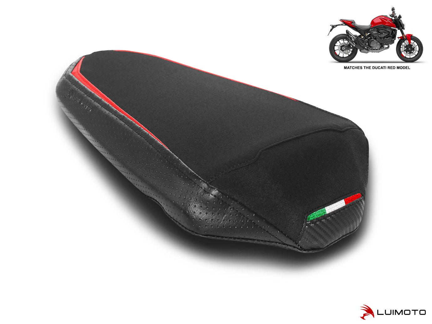 Luimoto Veloce Passenger Seat Cover For Ducati Monster 937 2021-22 - My Superbike Store