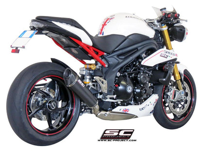 SC Project Conico Exhaust for TRIUMPH SPEED TRIPLE 1050 (2011-15) - My Superbike Store