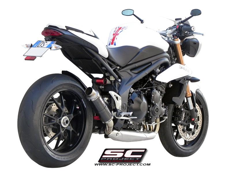 SC Project GP-M2 Exhaust for TRIUMPH SPEED TRIPLE 1050 (2011-15) - My Superbike Store