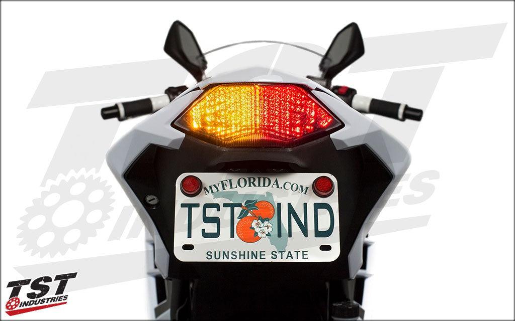 TST Integrated Tail Light for Kawasaki Ninja 300 - My Superbike Store