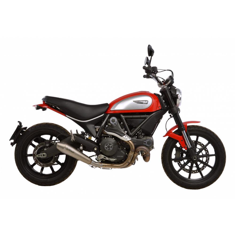 LeoVince GP Slip-On Exhaust for Ducati Scrambler Icon 2015-16 - My Superbike Store