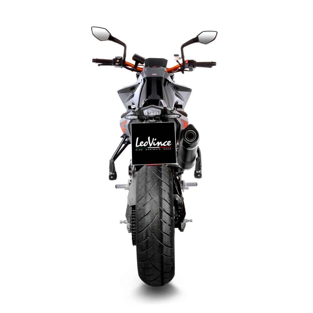 LeoVince LV One Evo Slip-On Exhaust for KTM Duke 790 2018-20 - My Superbike Store