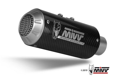 Mivv MK3 Full Exhaust System for Kawasaki Z650 2017-22 - My Superbike Store