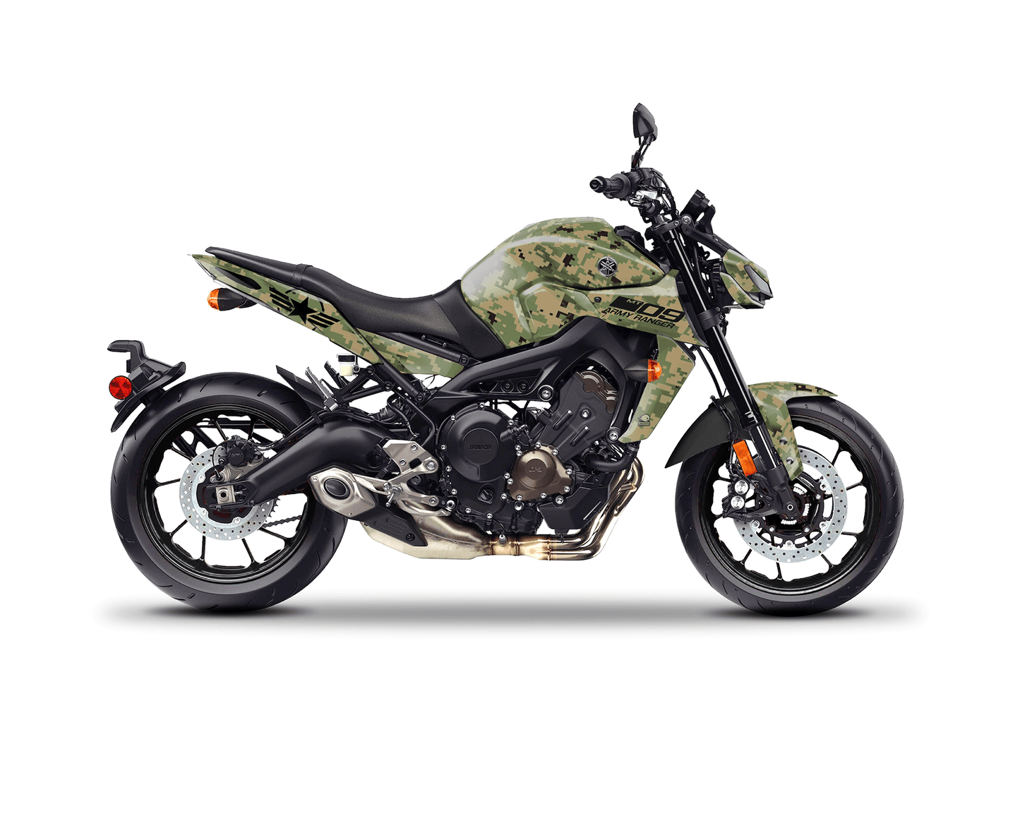 Spinning Stickers Military Graphics Kit For Yamaha MT 09 2017-20 - My Superbike Store