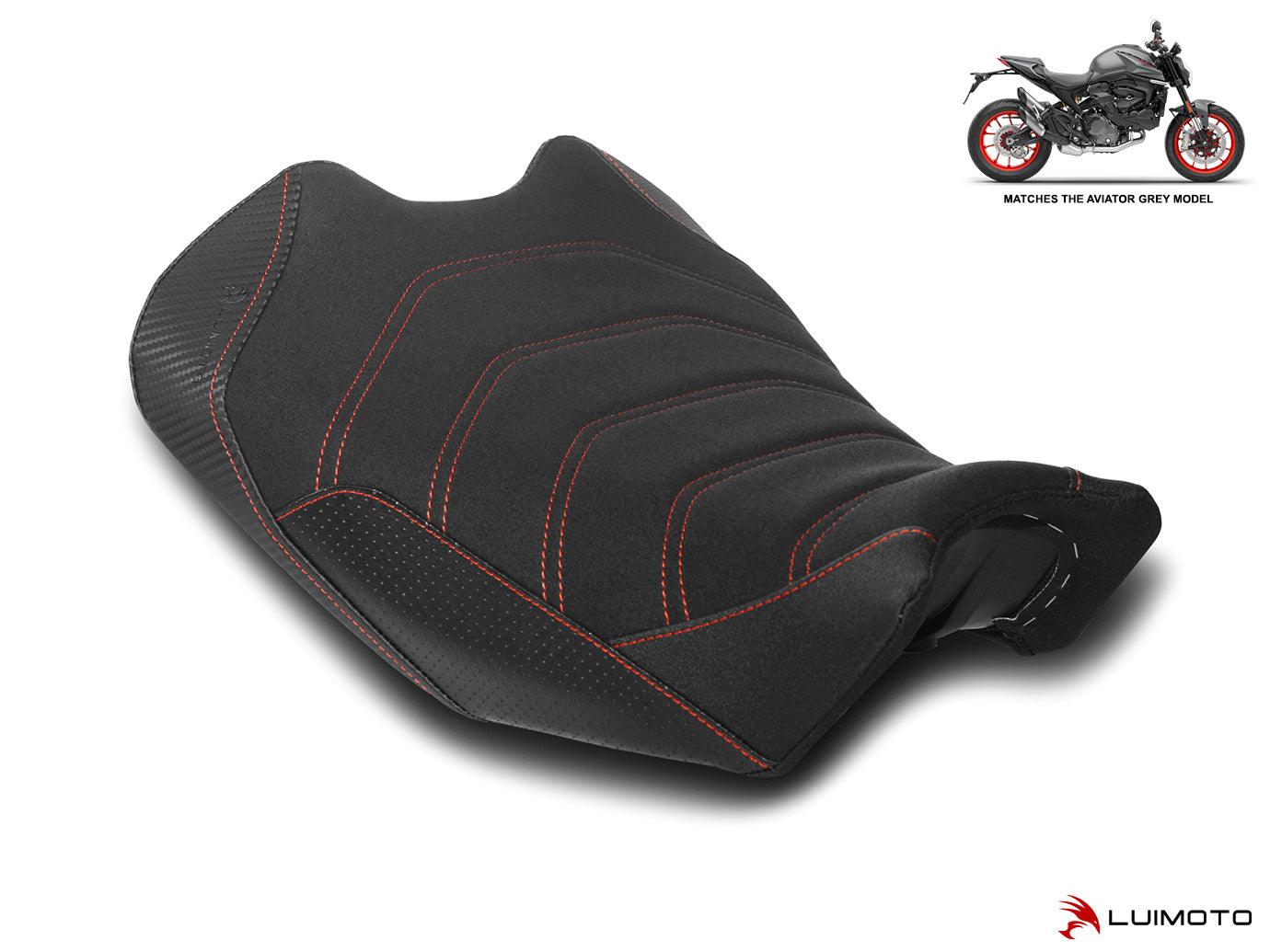 Luimoto Cafe Grezzo Rider Seat Cover for Ducati Monster 937 2021-22 - My Superbike Store