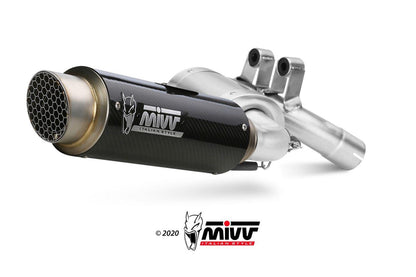 Mivv GP Pro Slip-On Exhaust for BMW F 900 R 2020-22 - My Superbike Store