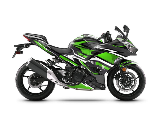 Spinning Stickers Sammy Graphics Kit For Kawasaki Ninja 400 2018-22 - My Superbike Store