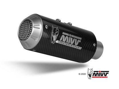 Mivv MK3 Slip-On Exhaust for Kawasaki Z900 2020-22 - My Superbike Store