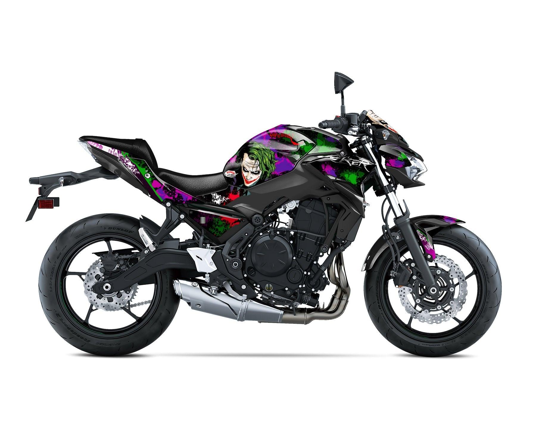 Spinning Stickers Joker Graphics Kit For Kawasaki Z650 2020-22 - My Superbike Store