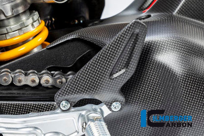 Ilmberger Carbon Fibre Left Heel Guard For Ducati Panigale V4 S 2022 - My Superbike Store