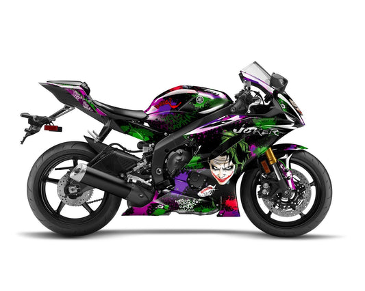 Spinning Stickers Joker Graphics Kit For Yamaha YZF-R6 2017-21 - My Superbike Store