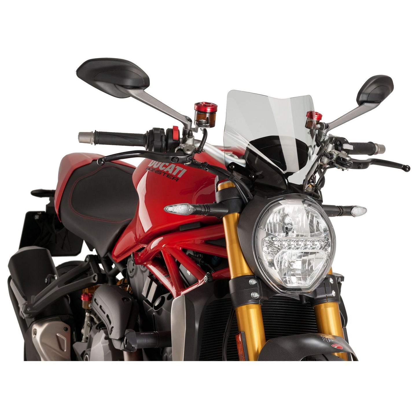 Puig Naked New Generation Windscreen for Ducati Monster 797 - My Superbike Store