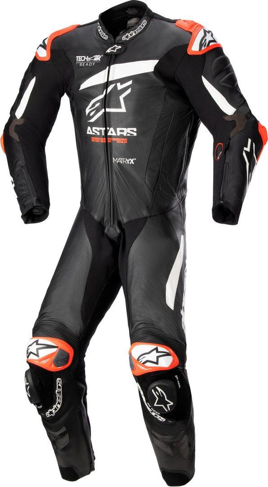 Alpinestars GP Plus V4 1-Piece Leather Suit - Black/White - My Superbike Store