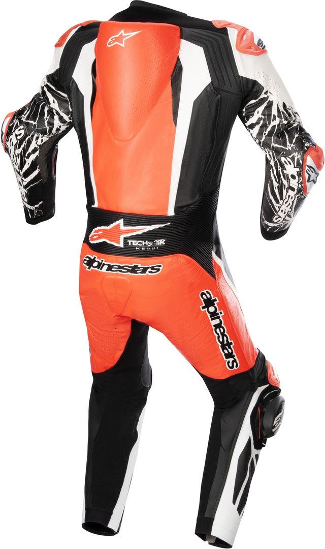 Alpinestars Absolute V2 One Piece Leather Suit - Red/Weiss/Black - My Superbike Store