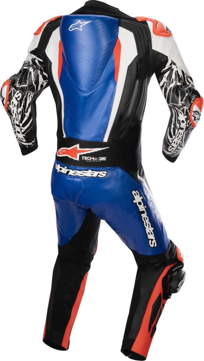 Alpinestars Absolute V2 One Piece Leather Suit - Blue/Black/White - My Superbike Store