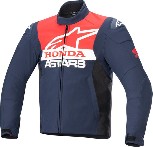 Alpinestars Honda SMX Softshell Waterproof Textile Jacket - My Superbike Store