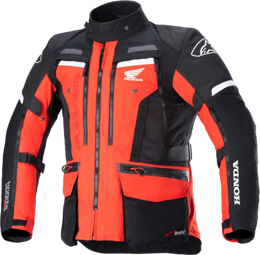 Alpinestars Honda Bogota Pro Drystar Waterproof Textile Jacket - My Superbike Store