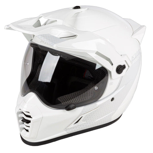 Klim Krios Pro Haptik White Helmet - My Superbike Store