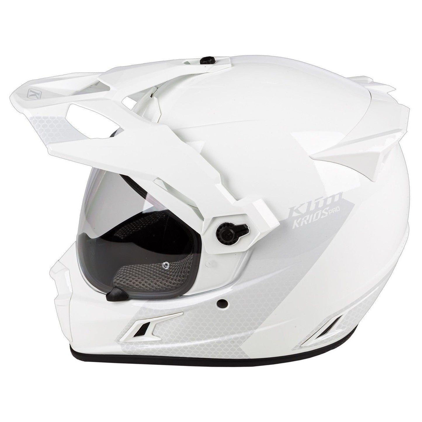 Klim Krios Pro Haptik White Helmet - My Superbike Store