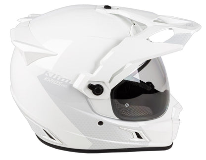 Klim Krios Pro Haptik White Helmet - My Superbike Store