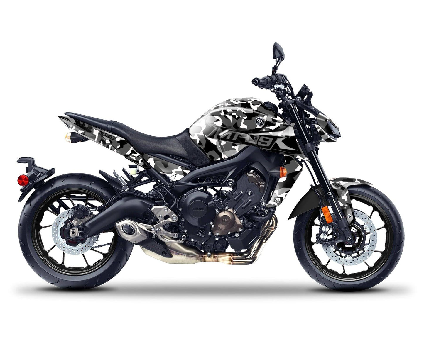 Spinning Stickers CAMO Graphics Kit For Yamaha MT 09 2017-20 - My Superbike Store