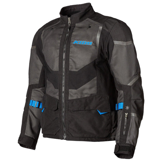 Klim Baja S4 Black-Kinetik Blue Jacket - My Superbike Store