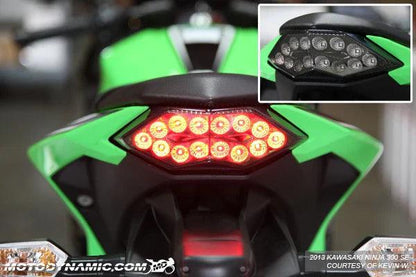 Motodynamic Sequential LED Tail Light for Kawasaki Ninja 300 2013-17 - My Superbike Store