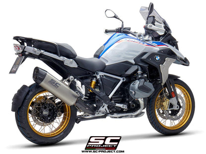 SC Project Adventure Slip-On Exhaust for BMW R 1250 GS Adventure - My Superbike Store