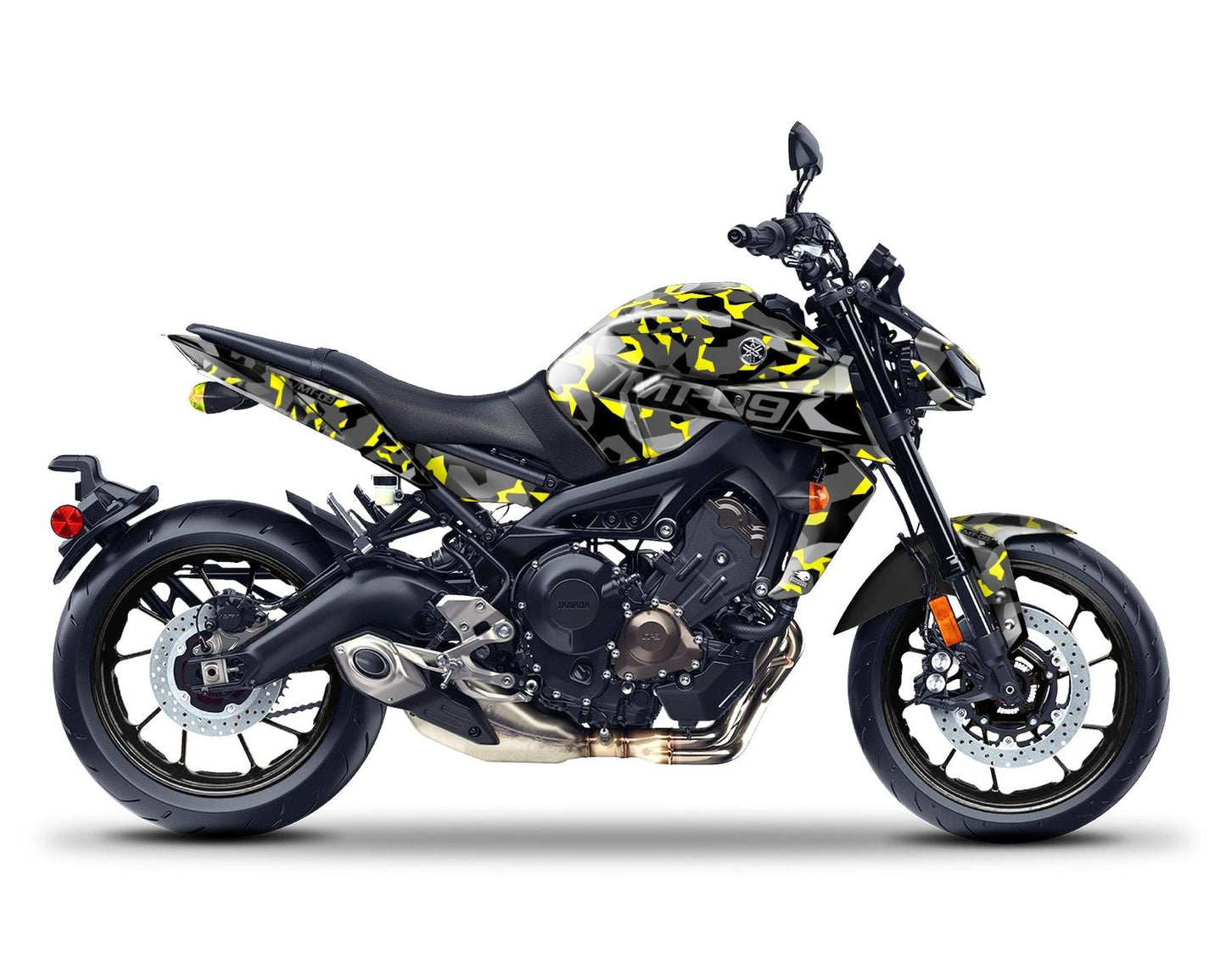 Spinning Stickers CAMO Graphics Kit For Yamaha MT 09 2017-20 - My Superbike Store