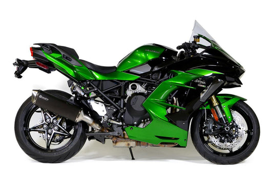 Brocks Predator Slip-On Exhaust for Kawasaki Ninja H2 SX - My Superbike Store