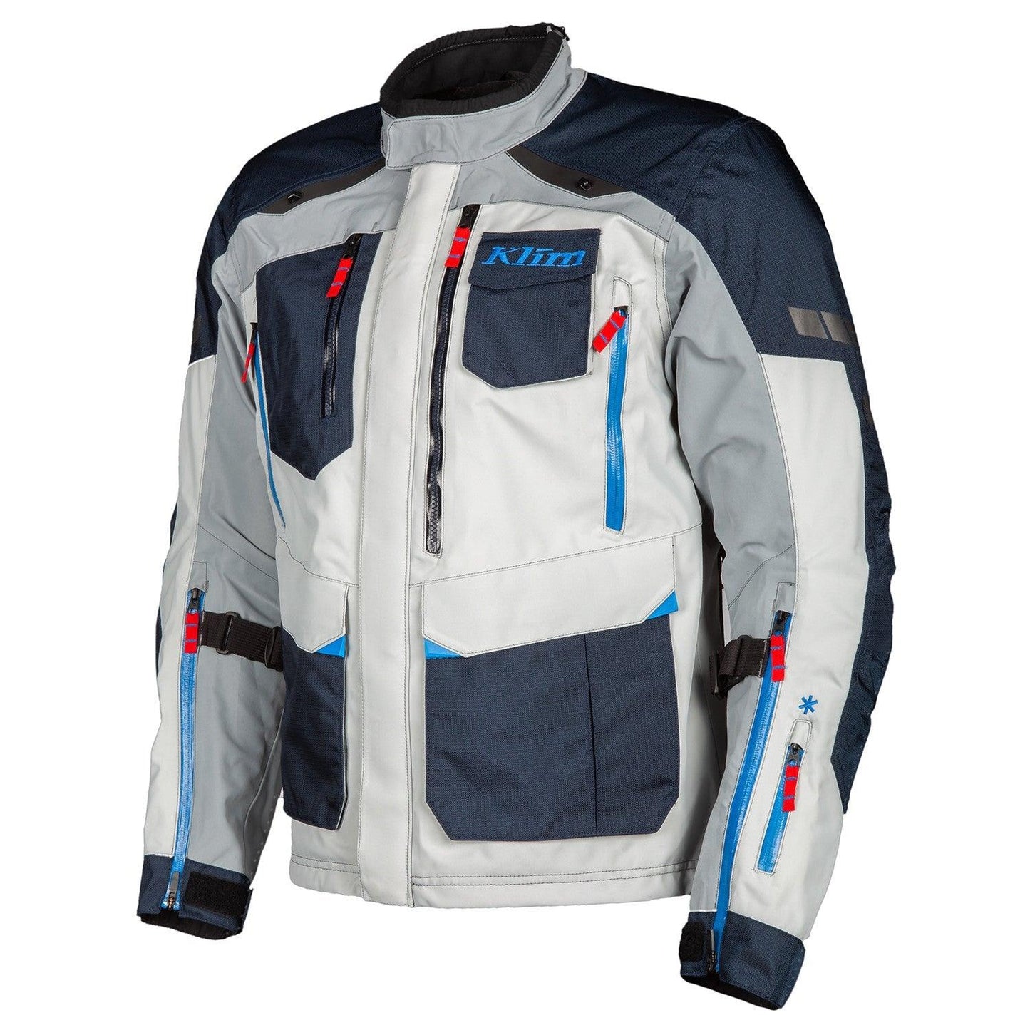 Klim Carlsbad Navy Blue-Cool Grey Jacket - My Superbike Store