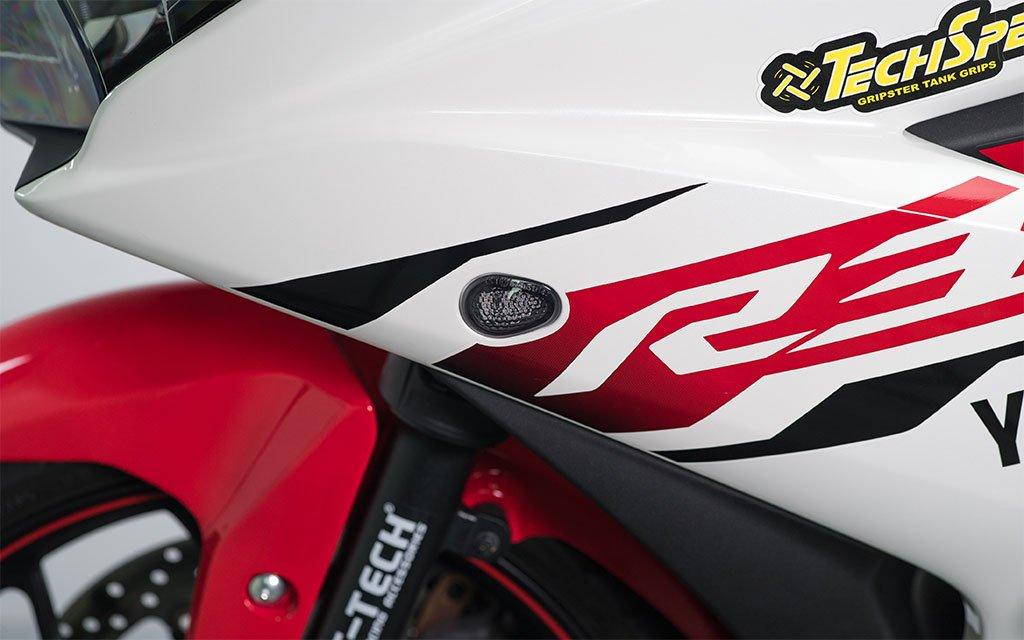 TST Industries HALO-GTR LED Flushmount Turn Signal for Yamaha YZF-R3 2015-2018 - My Superbike Store