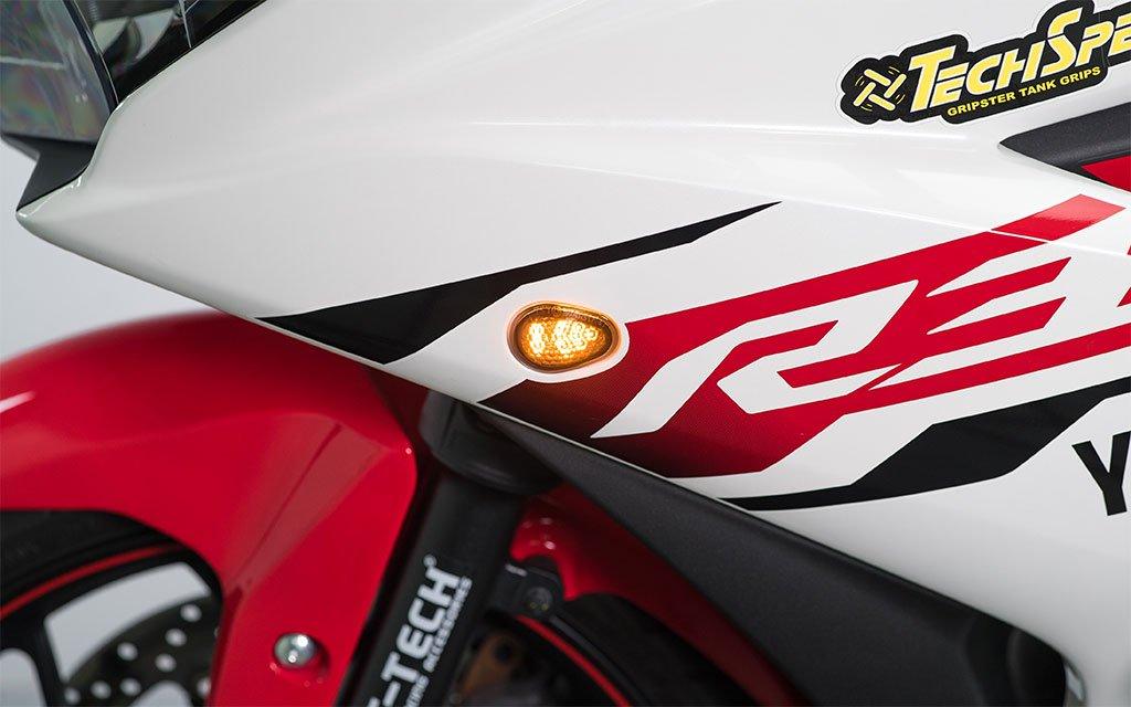 TST Industries HALO-GTR LED Flushmount Turn Signal for Yamaha YZF-R3 2015-2018 - My Superbike Store