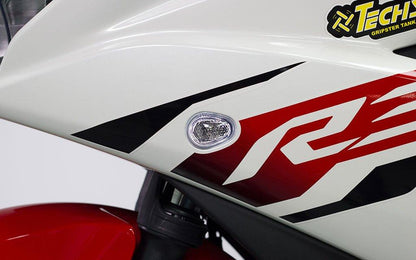 TST Industries HALO-GTR LED Flushmount Turn Signal for Yamaha YZF-R3 2015-2018 - My Superbike Store