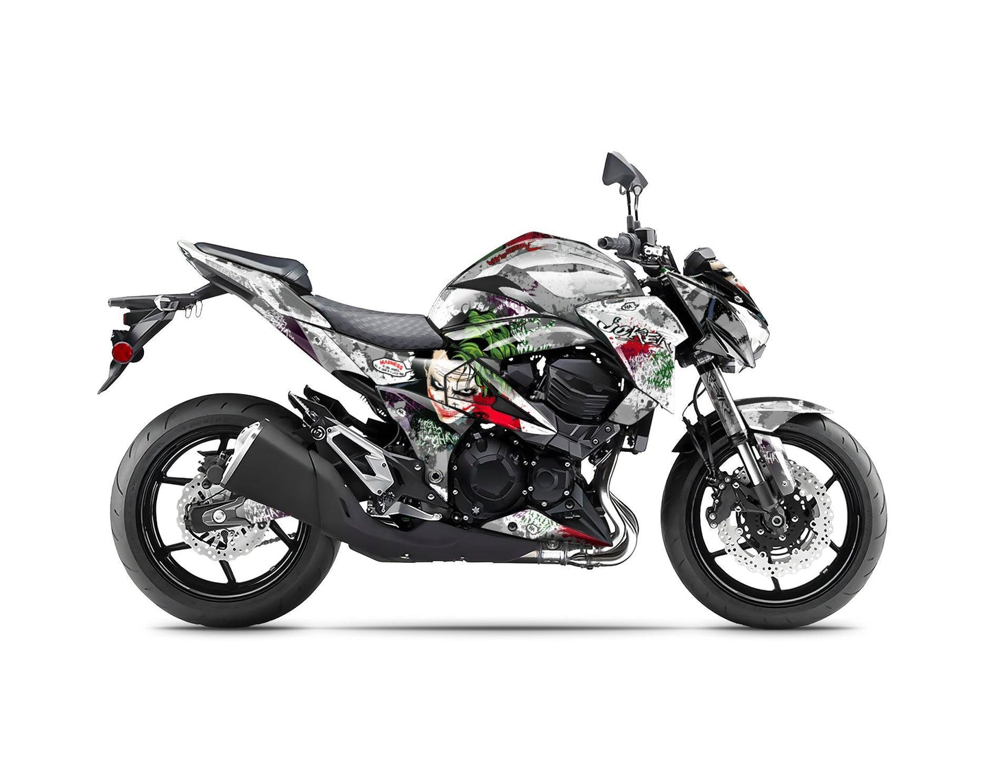 Spinning Stickers Joker Graphics Kit For Kawasaki Z800 2013-16 - My Superbike Store