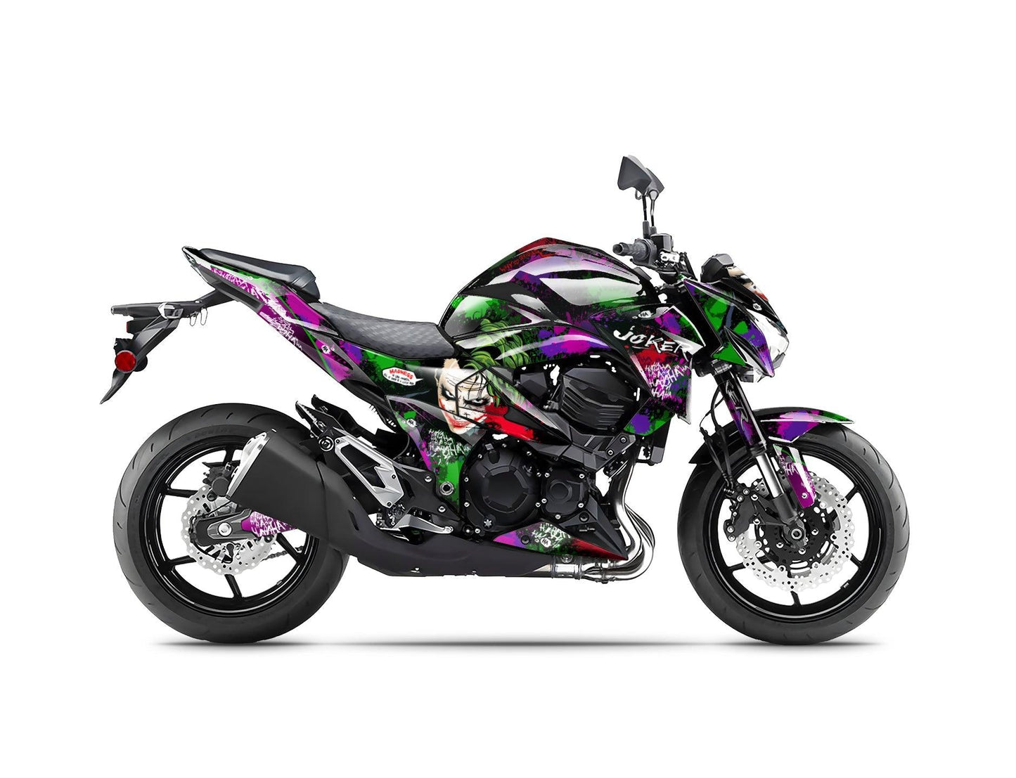 Spinning Stickers Joker Graphics Kit For Kawasaki Z800 2013-16 - My Superbike Store